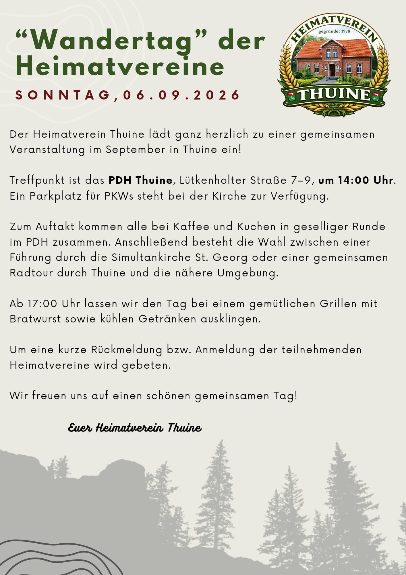 Image - Altkreis Wandertag in Thuine